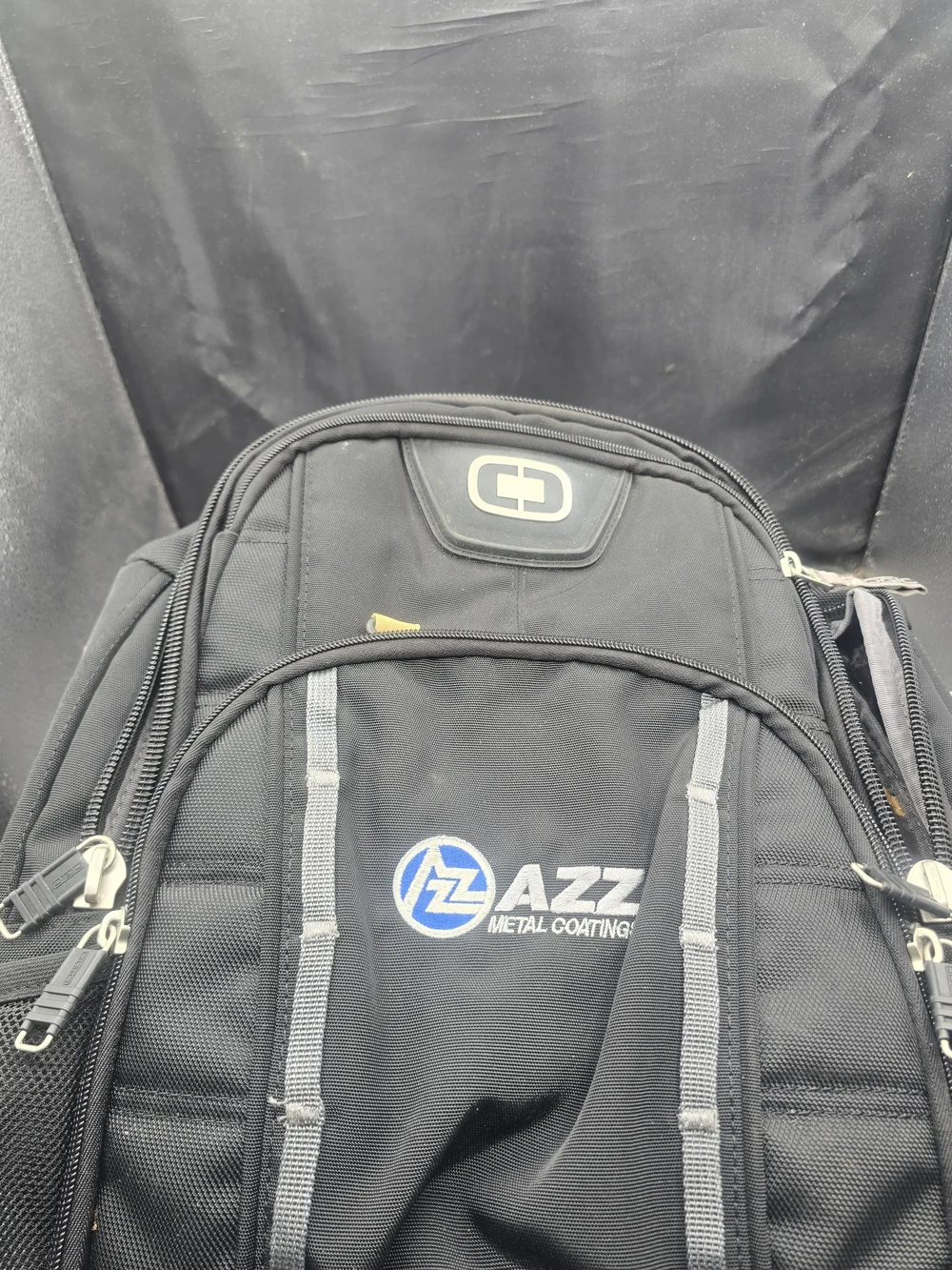 OGIO Black Men’s Backpack with Gray Accent Straps